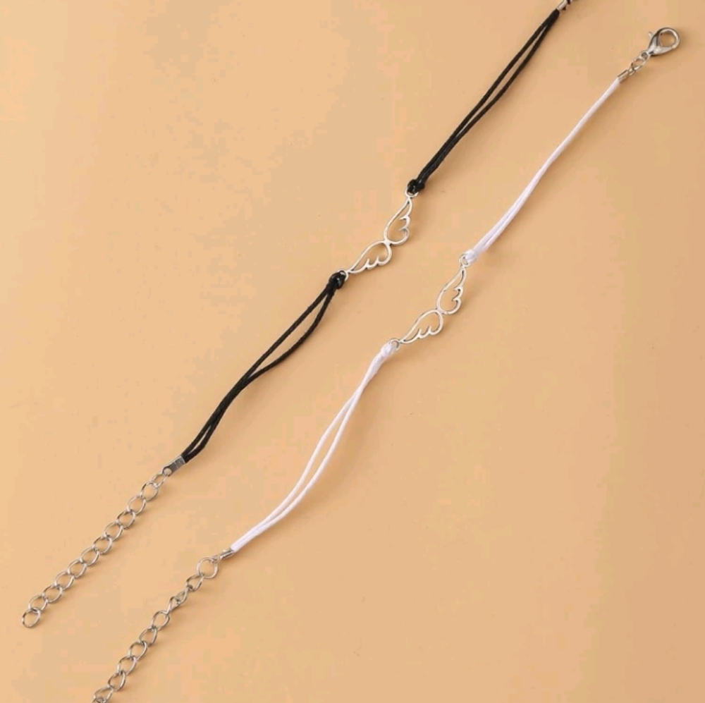 2 angel bracelets